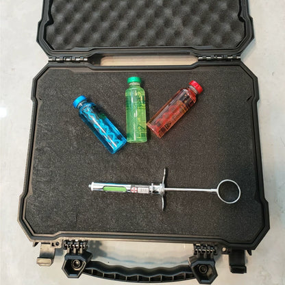 Resident Evil t virus model syringe handmade full set of handmade toys glass vial samples